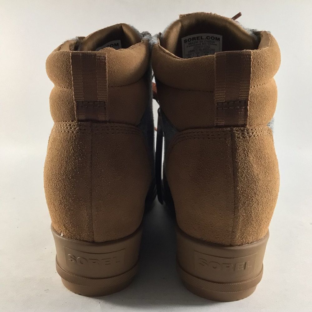 Sorel Evie Women’s Waterproof Boots Suede Brown Size 7.5 NL4926-242 - Picture 5 of 8
